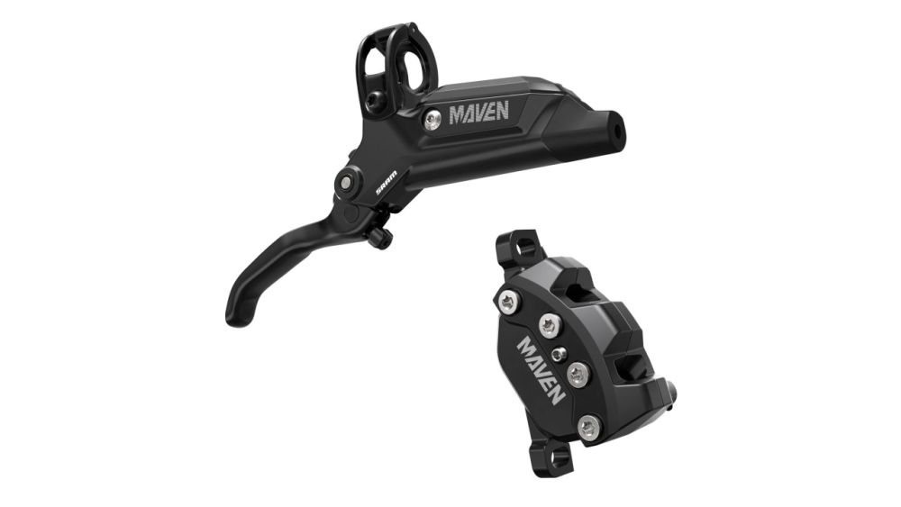 SRAM Maven Base Aluminum Rear 4-Kolben, Diffusion Black A1