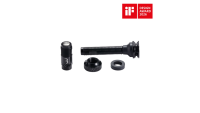BBB Tubeless Ventil CoreCap schwarz 40mm Schrader +300% Airflow, removable 2 Stk.