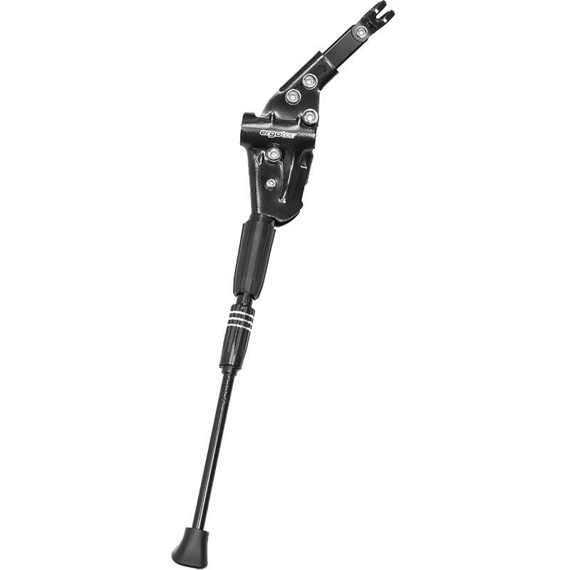 Ergotec Hinterbaustütze, universal 29" höhenverstellbar inkl. Gummifuss AL6061 black