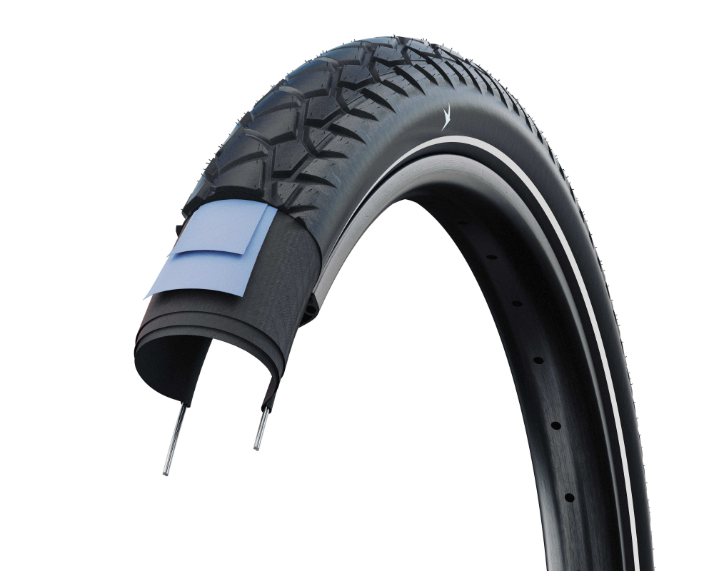 Schwalbe Pneu Hybrid Al Grounder 29x2.35 Starr mit Reflexstreifen black