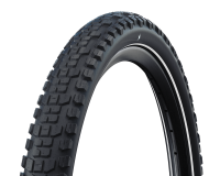 Schwalbe Pneu Hybrid Johnny Watts Plus 29x2.60 Addix Green Starr mit Reflexstreifen black Radial