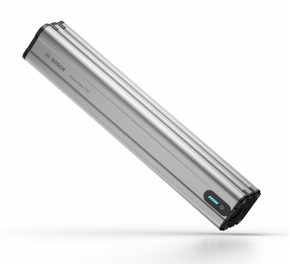 Bosch PowerTube 720 Wh horizontal BBP3870 silber