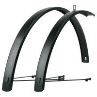 SKS Schutzblechgarnitur Edge AL 66 Aluminium 27,5"/28" 66mm schwarz matt
