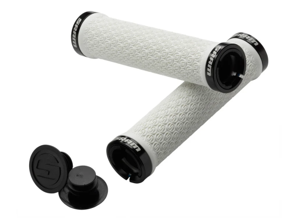 SRAM Lenkergriff LockingGrips Paar verschraubbar weiss