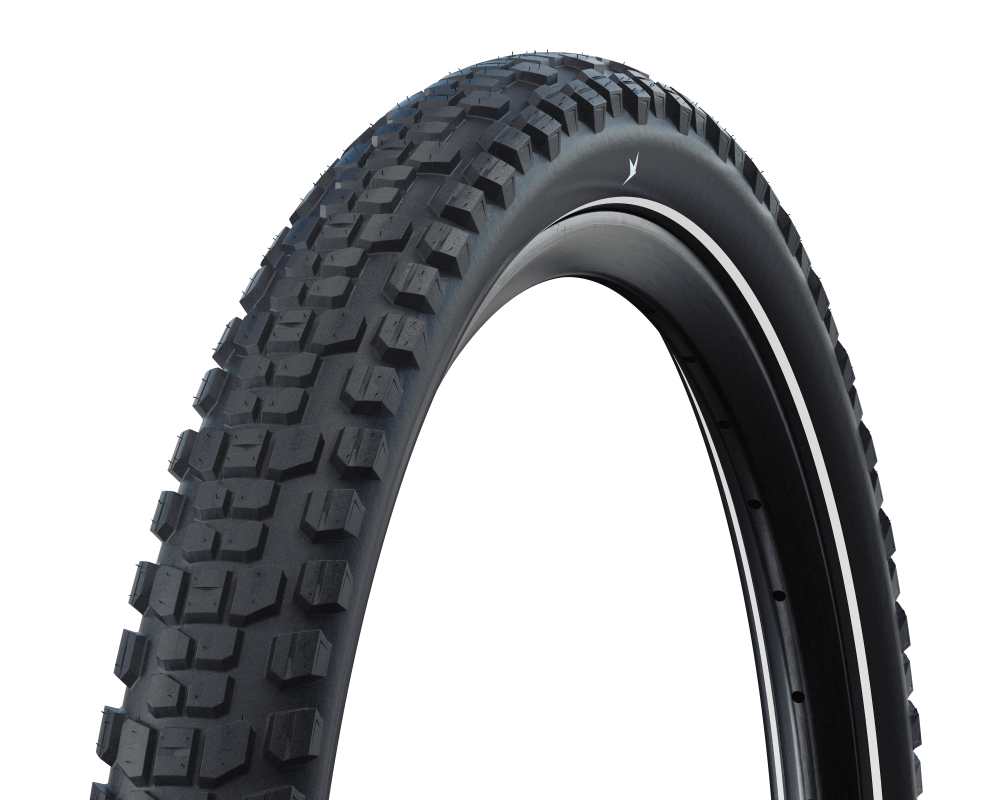Schwalbe Pneu Hybrid Johnny Watts Plus 29x2.35 Addix Green Starr mit Reflexstreifen black Radial
