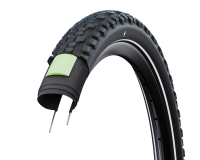 Schwalbe Pneu Hybrid Johnny Watts Plus 29x2.35 Addix Green Starr mit Reflexstreifen black Radial