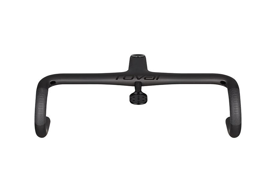 Specialized Roval Alpinist Cockpit II, Satin Carbon/Gloss Black, 80mm x 380mm 4 Flare