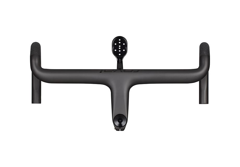 Specialized Roval Alpinist Cockpit II, Satin Carbon/Gloss Black, 80mm x 380mm 4 Flare