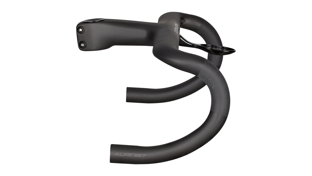 Specialized Roval Alpinist Cockpit II, Satin Carbon/Gloss Black, 80mm x 380mm 4 Flare