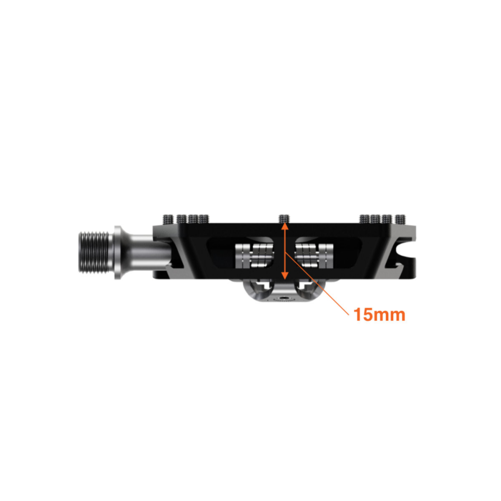 TATZE CONTACT COMBI Pedal, blau