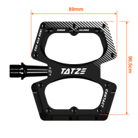 TATZE CONTACT Junior Pedal, schwarz