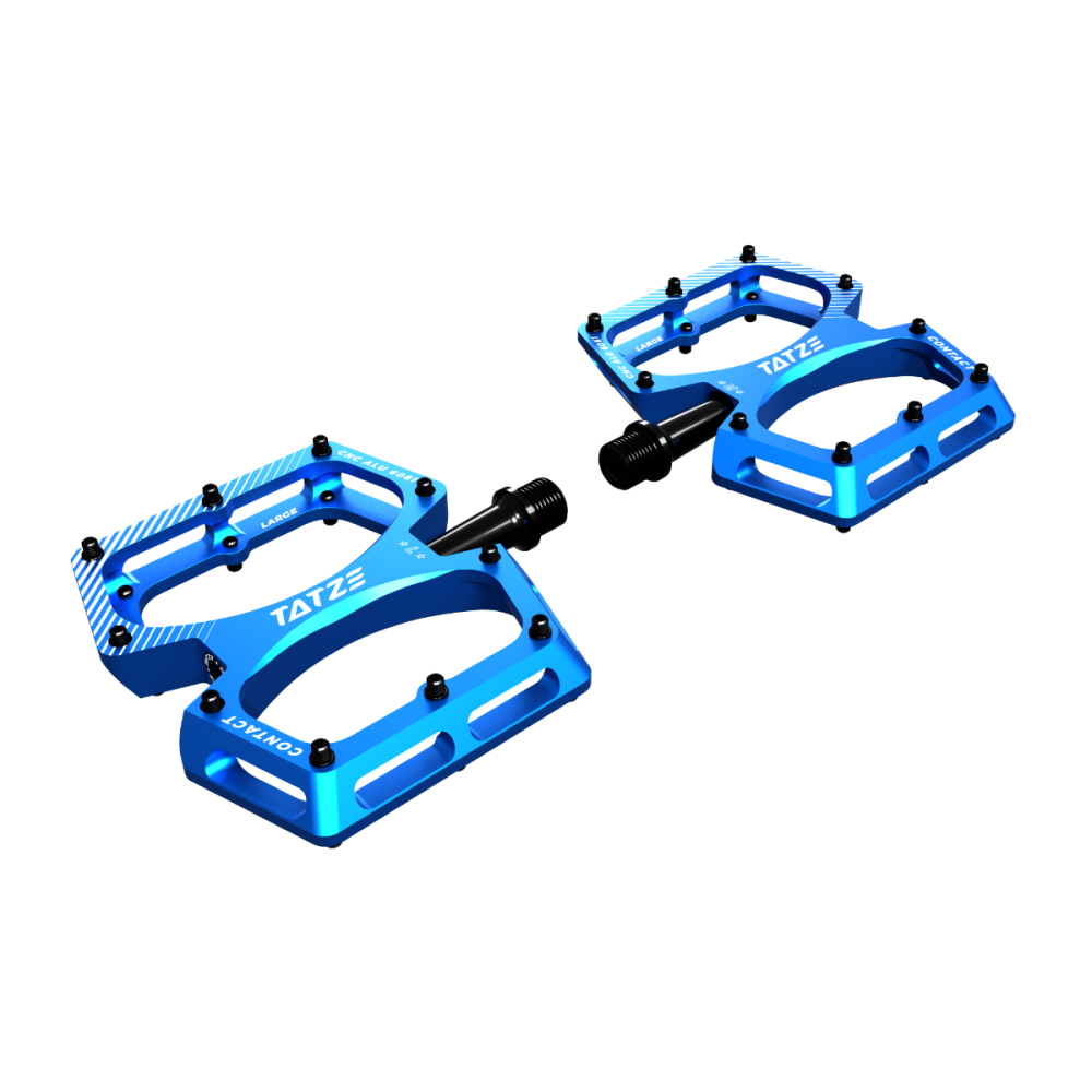 TATZE CONTACT Large Pedal, blau