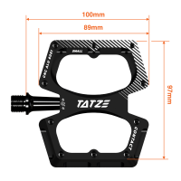 TATZE CONTACT Small Pedal, rot