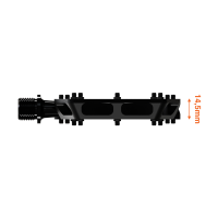 TATZE CONTACT Small Pedal, schwarz