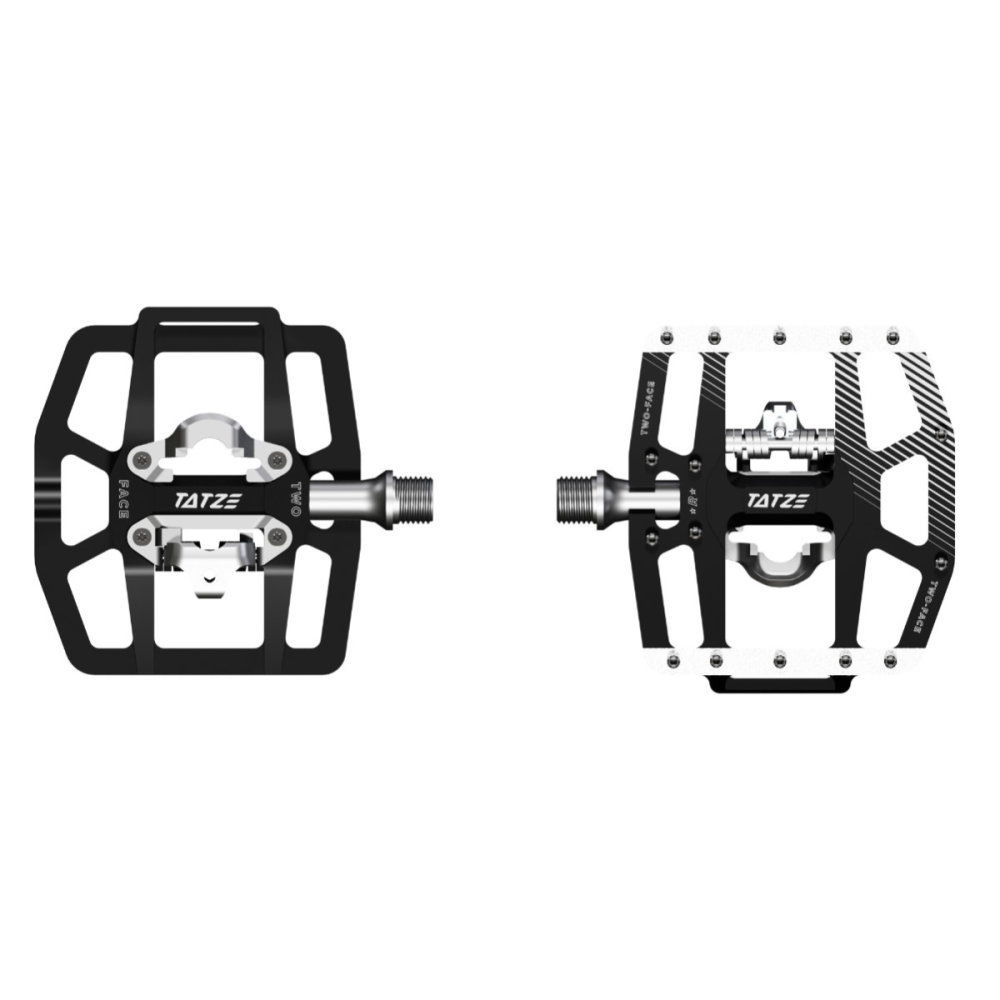 Tatze TATZE TWO-FACE 2 Pedal, schwarz