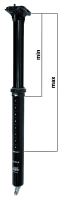 Fox Sattelstütze Transfer SL absenkbar FS Ø27.2 mm 70mm Drop intern schwarz
