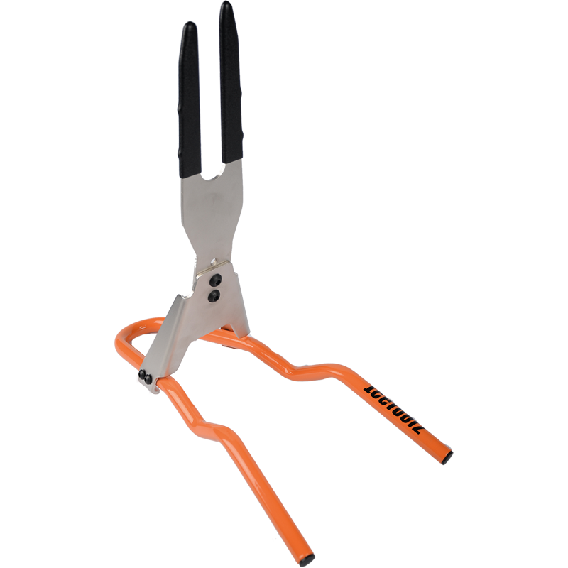 IceToolz Display-Ständer, Hinterrad 24"- 29", silver-gold, P646