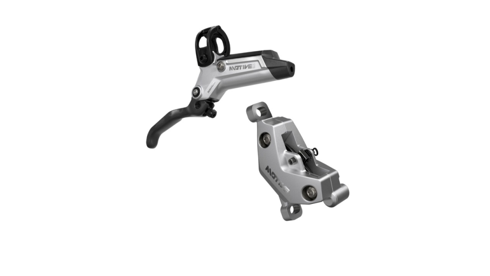 SRAM Motive Ultimate Carbon Front 4-Kolben, Clear Ano, A2