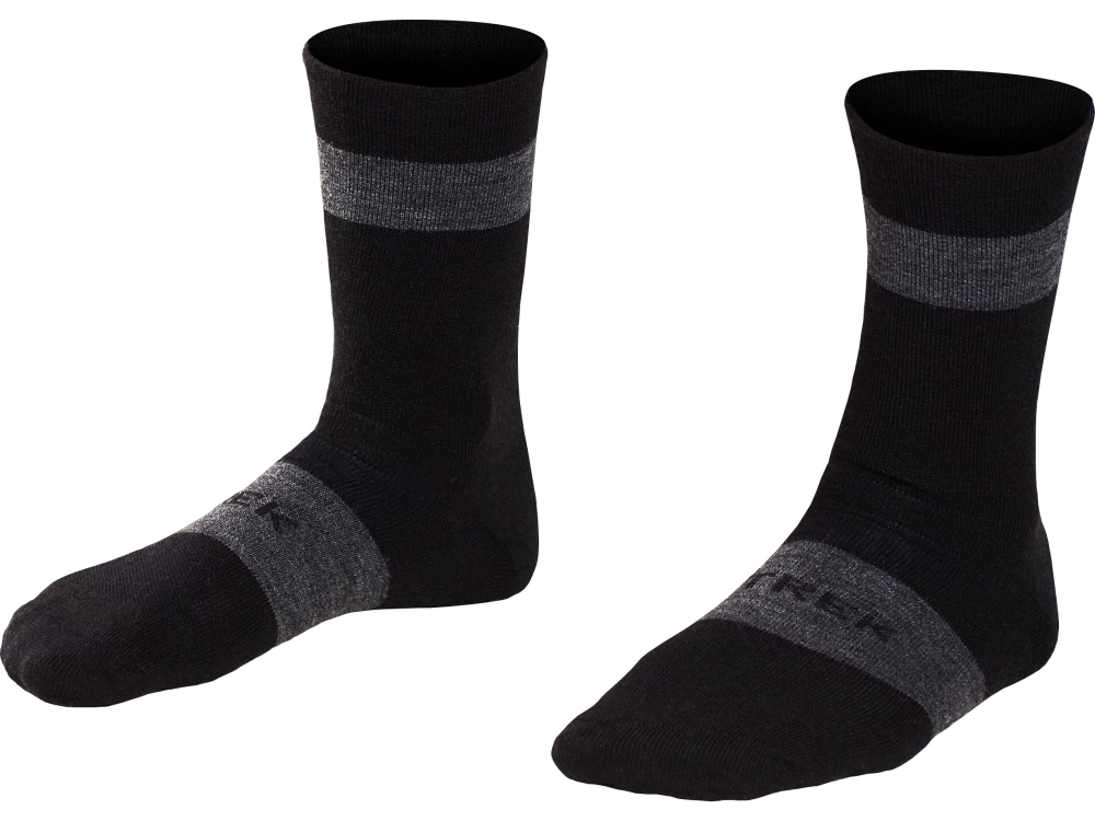Trek Socke Race Crew Merinowolle XL (45-47+) Black