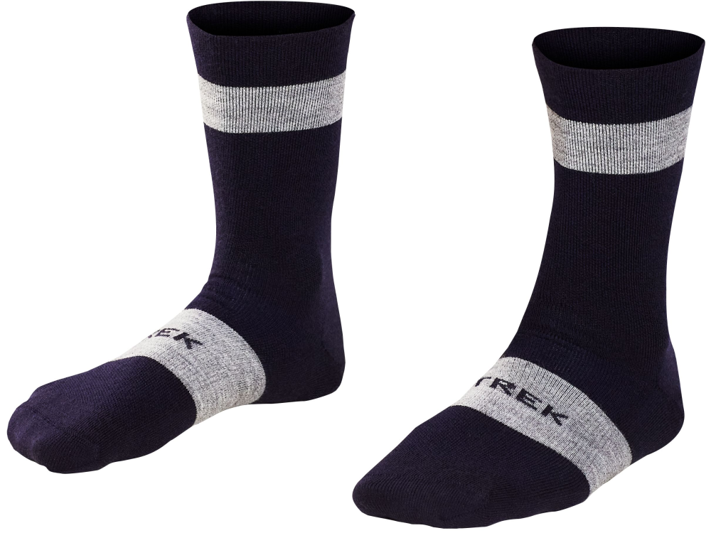 Trek Socke Race Crew Merinowolle M (39-41) Deep Dark Blue