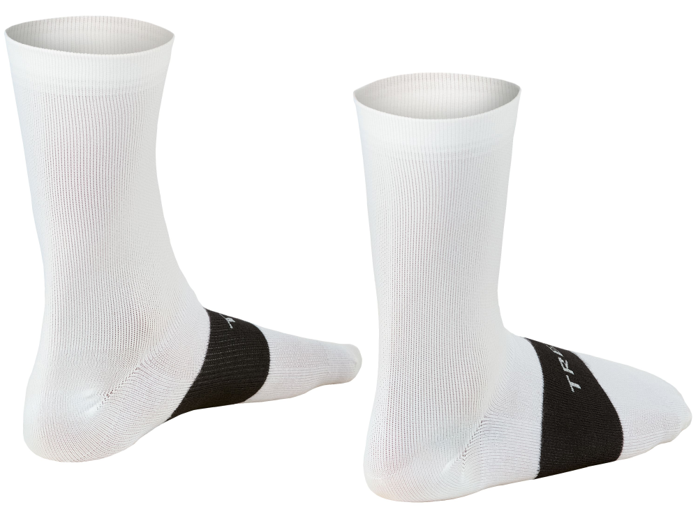 Trek Socke Race Crew S (35-38) White