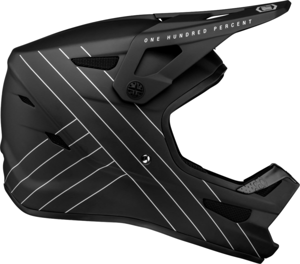 100% Status Helmet black XL