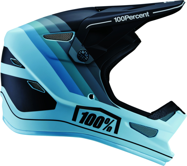 100% Status Helmet Decline Grey L