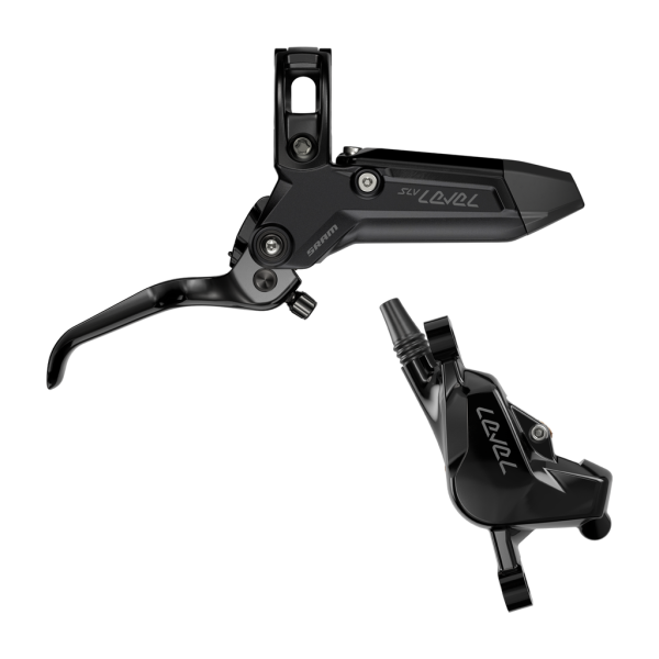 SRAM Disc Brake - Level Silver Stealth 2-Piston, anodized black, 2000mm