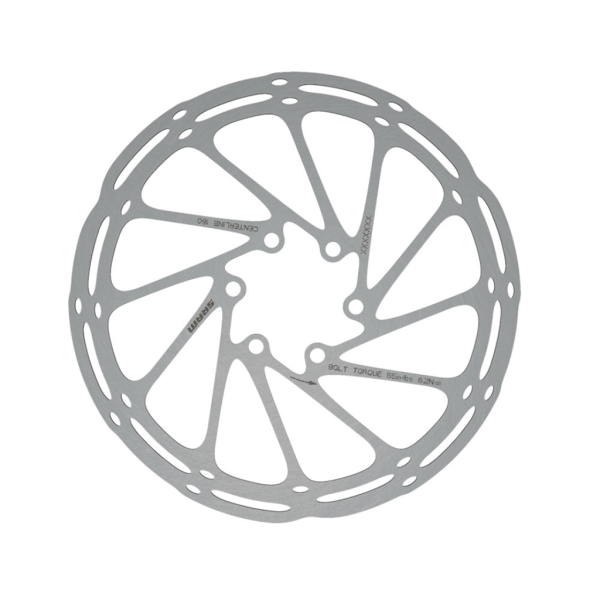 SRAM Rotor Centerline Rounded 6-Bolt 180mm, 180mm