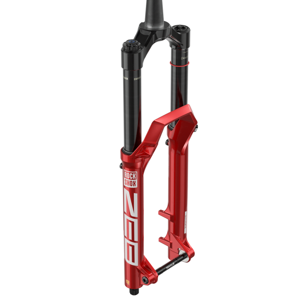 RockShox my25 fork zeb ultimate charger3.1 buttercups, electric red, 2