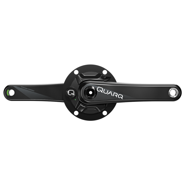 SRAM Quarq power meter crankset dfour shimano110bcd2x10/11dub, natural carbon, 17