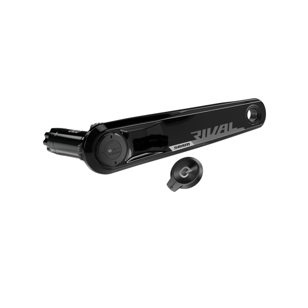 SRAM Quarq power meter spindle and left arm rival etap axs dub, black, 1