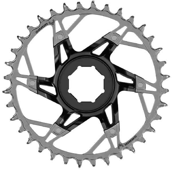 SRAM chainring xx eagle axs transmission brose/ direct mount, black/silver, 3