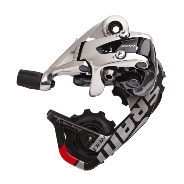 SRAM Rear Derailleur Red 10SP medium Cage max 32T, falcon grey, Medium