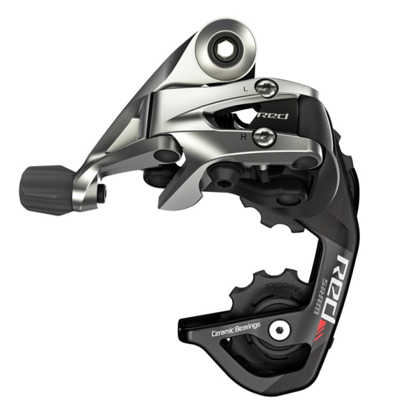 SRAM Rear Derailleur Red 22 11SP short Cage max 28T, falcon grey, Short