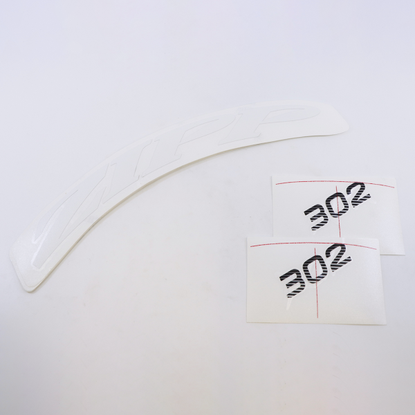 Zipp Wheel Decal Kit 302 DiscBrake SingleRim white, white