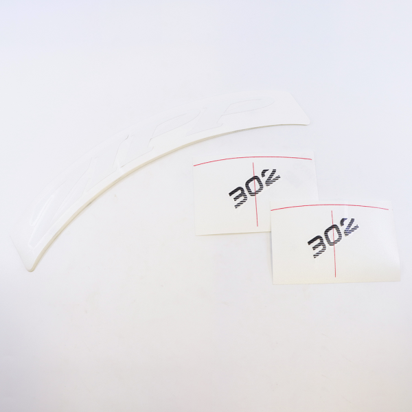 Zipp Wheel Decal Kit 302 RimBrake Single Rim white, white