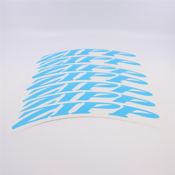 Zipp Wheel Decal Kit 303 DiscBrake SingleRim blue, blue