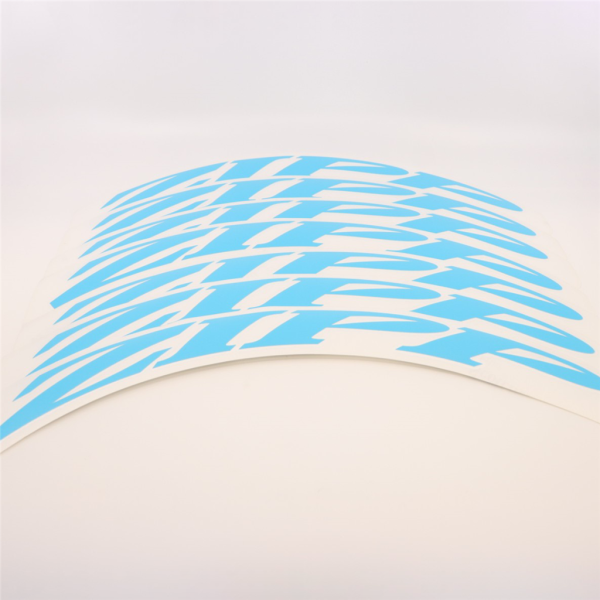 Zipp Wheel Decal Kit 808 DiscBrake SingleRim blue, blue