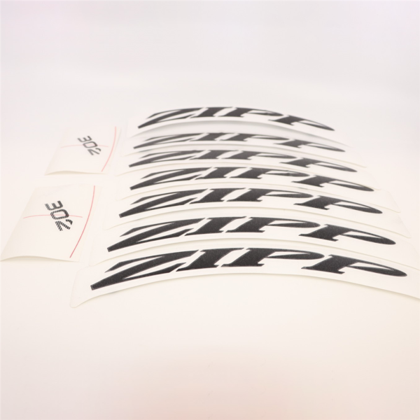 Zipp Wheel Decal Kit 302 DiscBrake SingleRim black, black