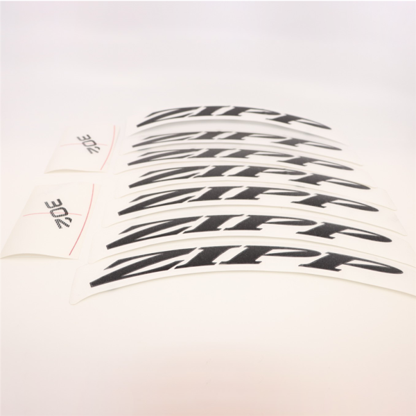 Zipp Wheel Decal Kit 302 RimBrake Single Rim black, black