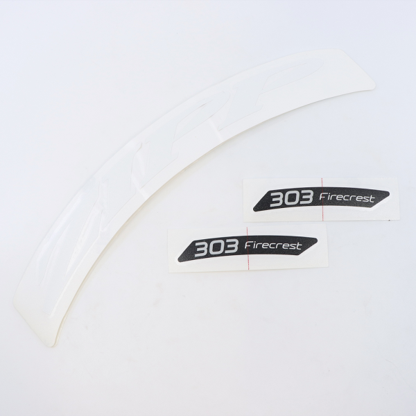 Zipp Wheel Decal Kit 303 B1 Single Rim white, white