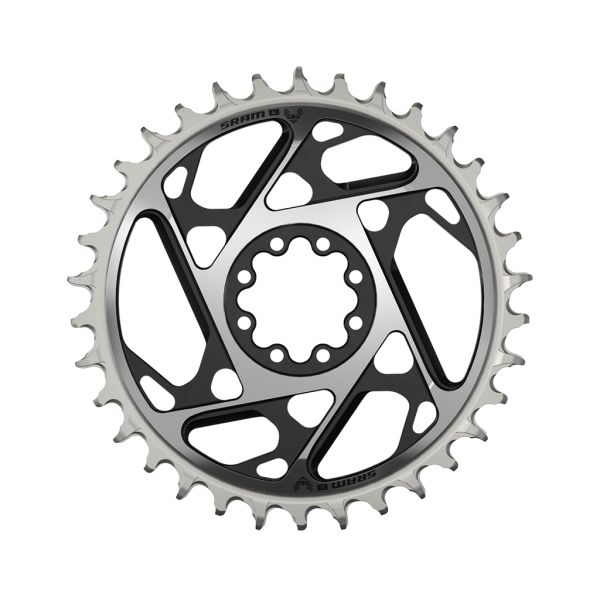 SRAM chainring xx sl eagle axs transmission dm 8-bolt 3mm offset, black, 3