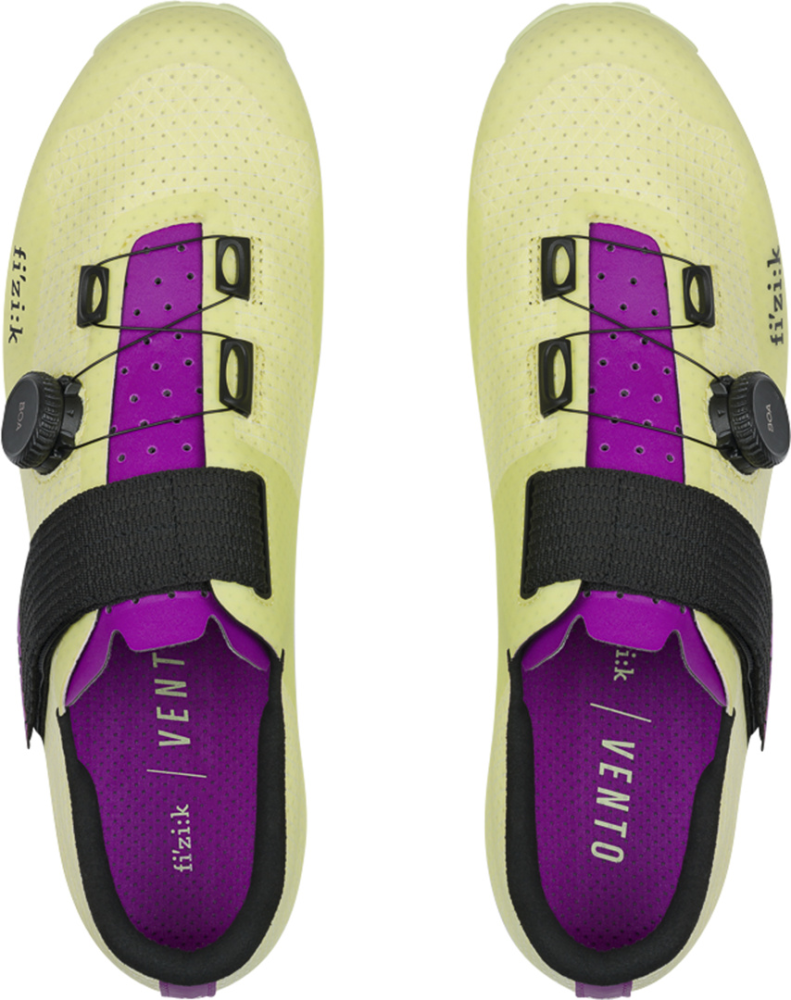 Fizik ferox carbon shoes limone/lila 4