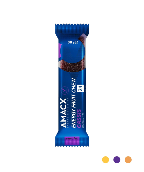 Amacx energy fruit chew cassis