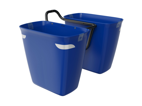 Trek Korb Fetch+ 2 Frontpacktaschen-/Gepäckträger-Kit Navy