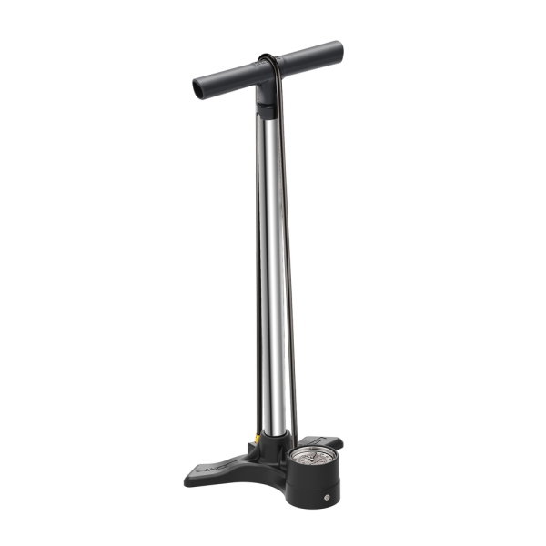 Lezyne Macro HP Floor Drive ABS, silver
