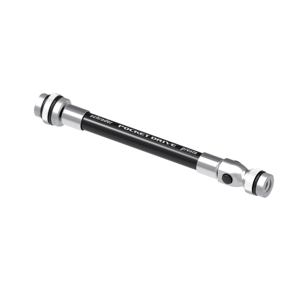 Lezyne ABS Flex Hose - Pocket Drive, black/silver