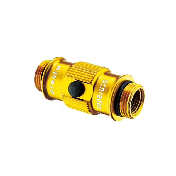 Lezyne ABS Flip Chuck - Std, gold gloss