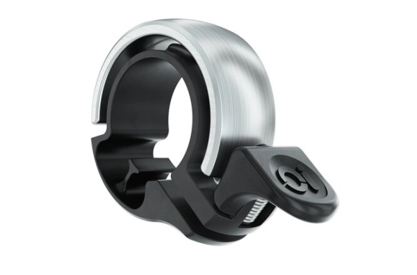 Knog Glocke Oi 22.2 mm silber
